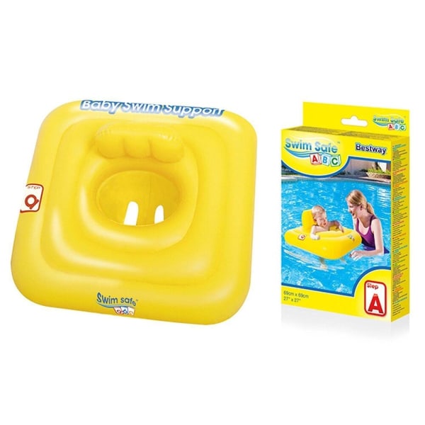 Barn uppblåsbar gummiring Swimming Pool Float Tube Lilo Raft