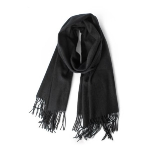 Dam halsduk varm vinter och höst ren bomull tofs mode stil kreativ scarf