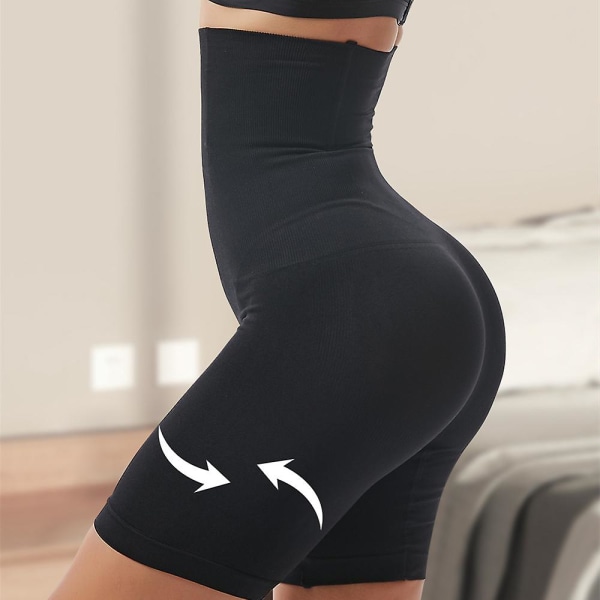 Damshortsformare Butt Lifter Slimming Underkläder Black S