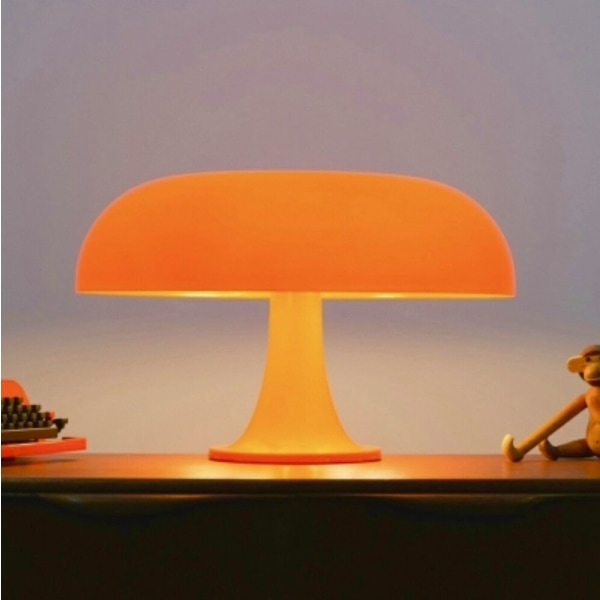 Vintage Retro Led Mushroom Bordslampa Sovrum Vardagsrumsbelysning Skrivbordslampa Led Svamplampa
