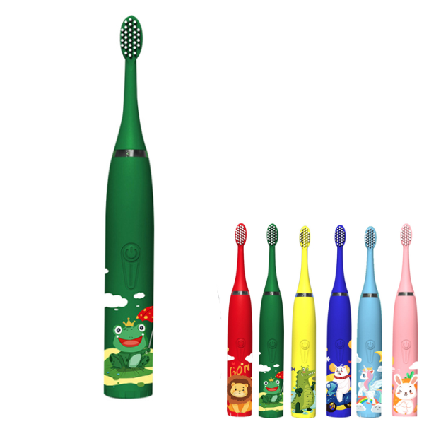 tandborste Automatisk vattentät tandborste för barn Green