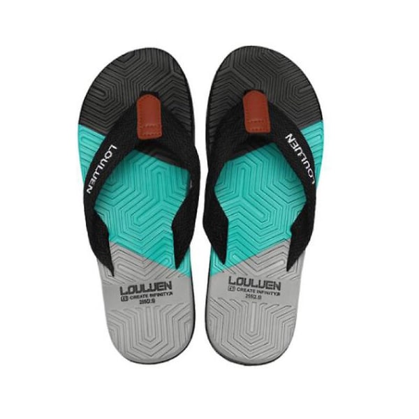 Duschskor Herr Halkfritt gym Pool Dorm Vattensandaler Flip Flops Herr öl Mysig 2 flip-flop color 1 44