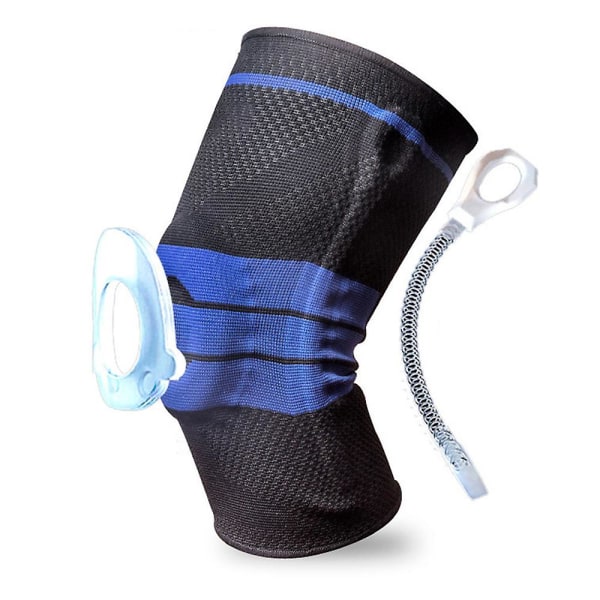 1 st Sleeve Support Knästöd Brace Knee Brace Knä Kompression Black XL