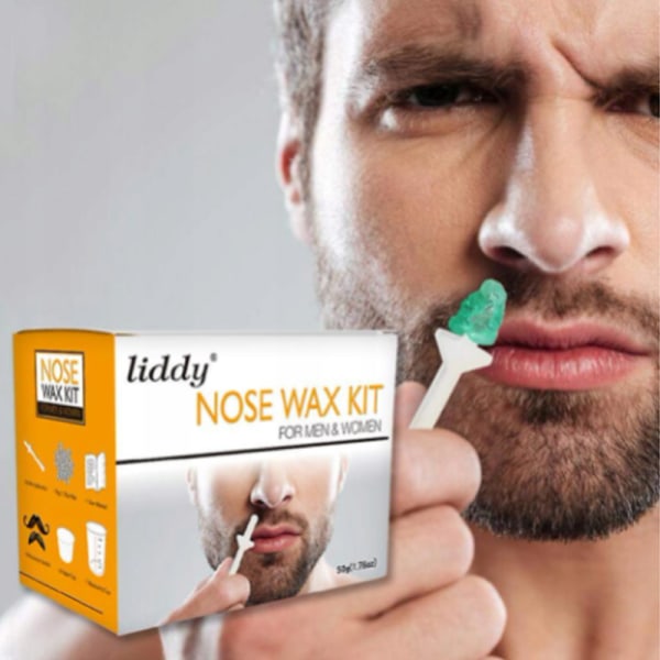 Wax Bean Set 5 delar Nose Hair Wax Set Nose Hair Removal Wax Set för att rengöra näshålan