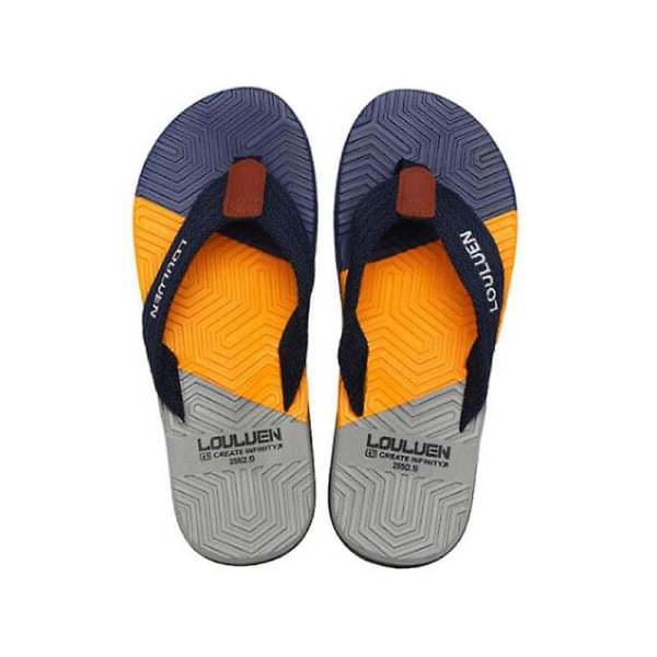 Duschskor Herr Halkfritt gym Pool Dorm Vattensandaler Flip Flops Herr öl Mysig 2 flip-flop color 4 43