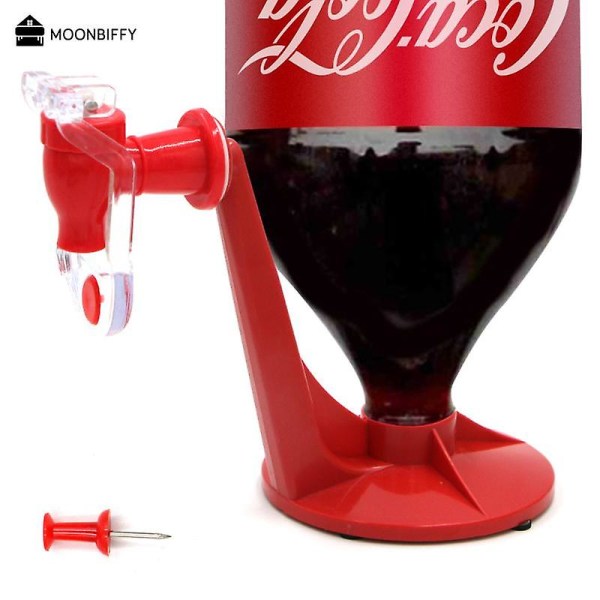 Cola Inverted Dricksvatten Dispenser Vattenkokare Soda Dryck Dispenser Flaska Switch Gadget Party Hem Bar