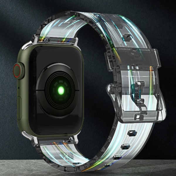 Lämplig för Apple Watch -rem Transparent rem kan ersätta smart Apple Watch rem powder 38 to 41