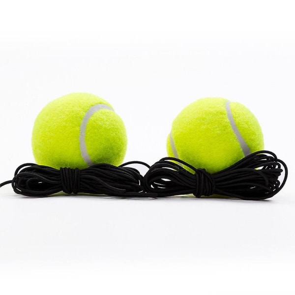 Tennis Base Rope Tennis Sparring Utrustning Tennis Träningsutrustning Självlärd Rebounder Two pack