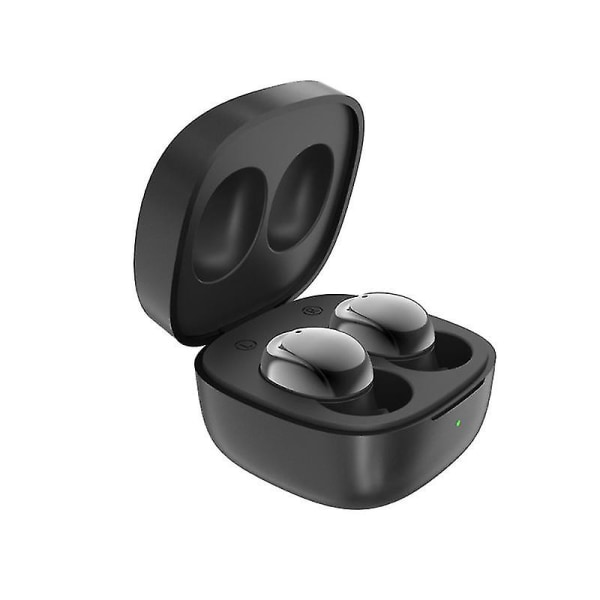 Trådlöst Bluetooth Headset Öronsnäckor Mini Hidden Trådlöst Bluetooth Headset Hidden Mini Earphones svart black