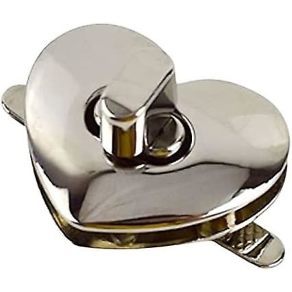 Plyschväska Spänne för gör-det-själv-handväska Väskatillbehör eller plånboktillverkning Nickel Silver