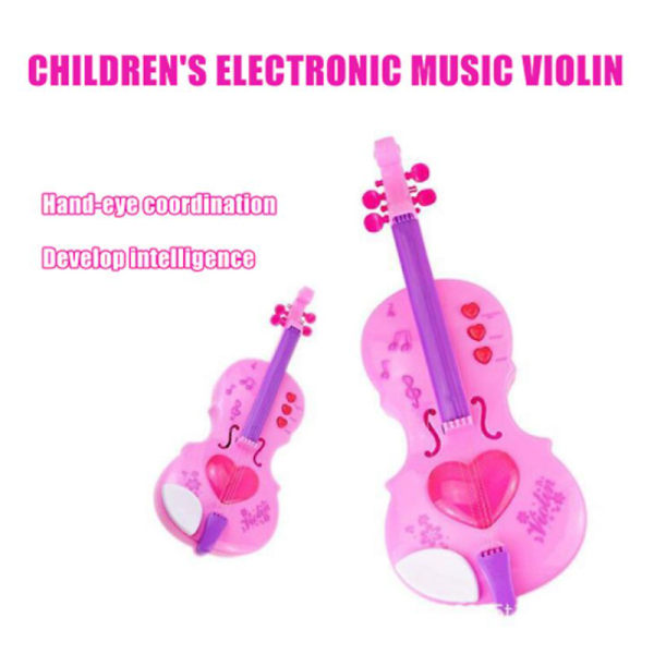 Barnfiolleksak Elektroniskt musikinstrument med musik
