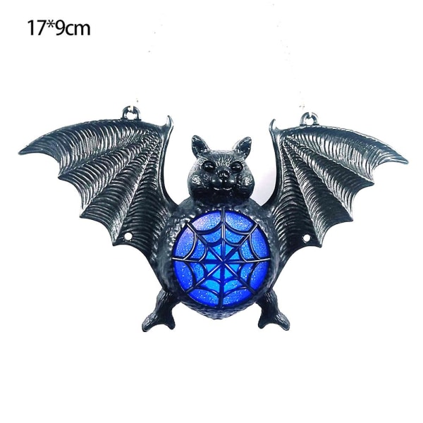 Halloween Simulated Bat Led Lanterns - Vintage utsökt Bat ljuskronor Realistiskt utseende fladdermöss