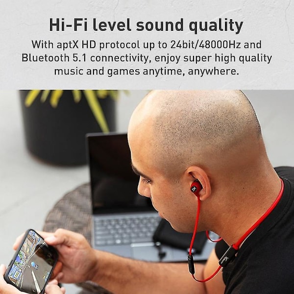 Kingston Hyperx Bluetooth headset med halsband