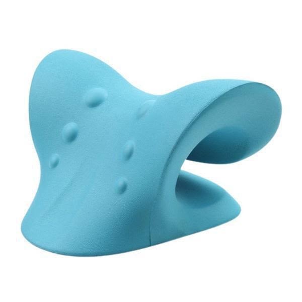 Body Neck MassagerNeck Traction Massage Kudde Förbättra sömn Relaxer Nacksmärta BLUE