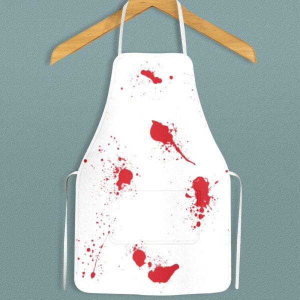 Halloween skräckblod print förkläde Blood stains Blood stains