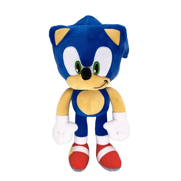 Gos- Ny sonic överljudsmus plyschleksak Tarsnak igelkott figur för barns presenter 30cm blue head
