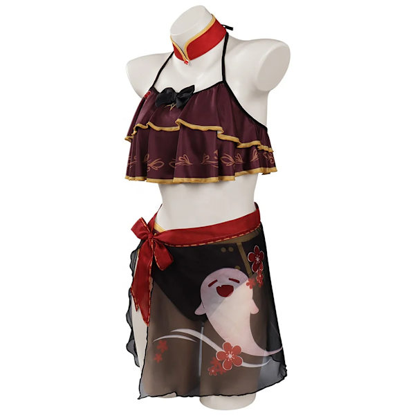 Mub- Genshin Impact HUTO Cosplay-asu Uimapuku Asuja Halloween-karnevaaliasu A G A M