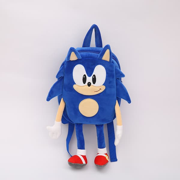 Gos- 25 nye Sonic rygsæk plys rygsæk overlydsmus pindsvin Three-dimensional backpack