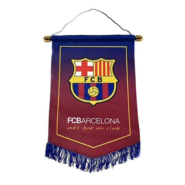 Gos- Fodboldklub dobbeltsidet komposit pentagonal flag Barcelona
