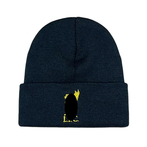 Gos- Football fan club emblem knitted winter hat stretch beanie Liverpool - Black