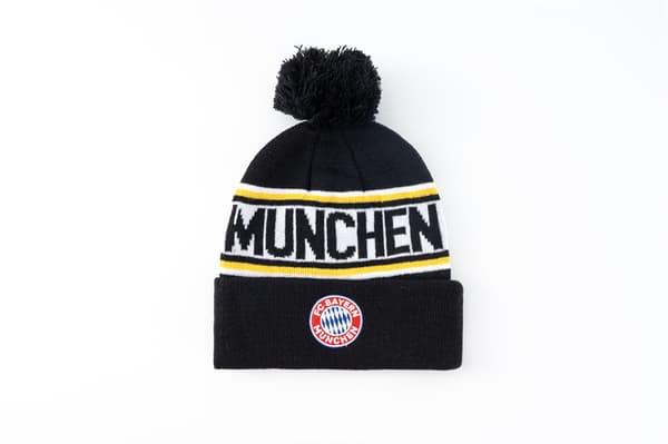 Gos- Fodboldkasket Club Warm Hat Bayern Sort