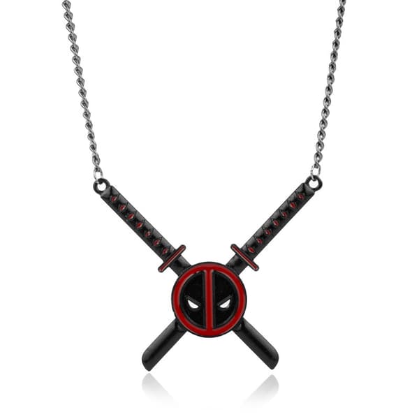 Gos- Movie Deadpool & Wolverine Deadpool 3 Creative Personality Twin Blades