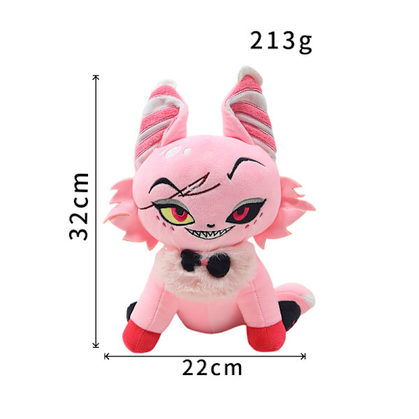 Gos - Pehmolelu Kissa pehmolelu nukke Hell Pink Cat