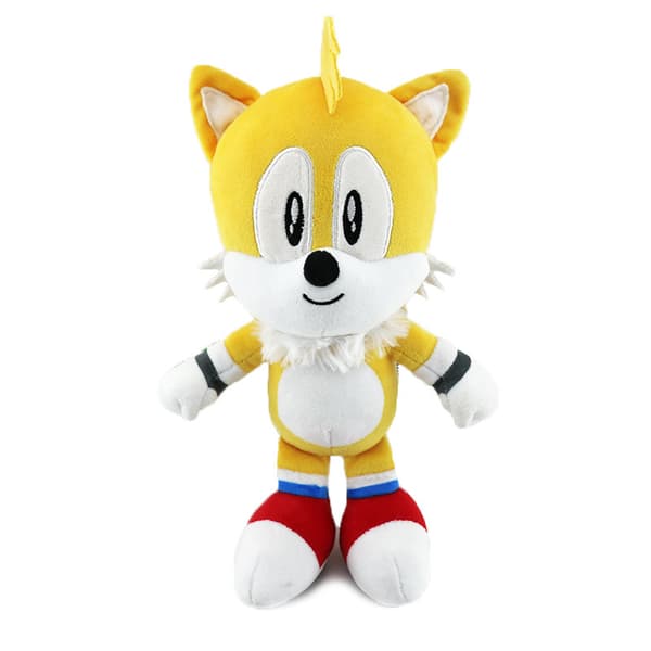 Gos- Sonic plyslegetøj hot salg Q version Sonic rygsæk sonic Schattor haler Tails