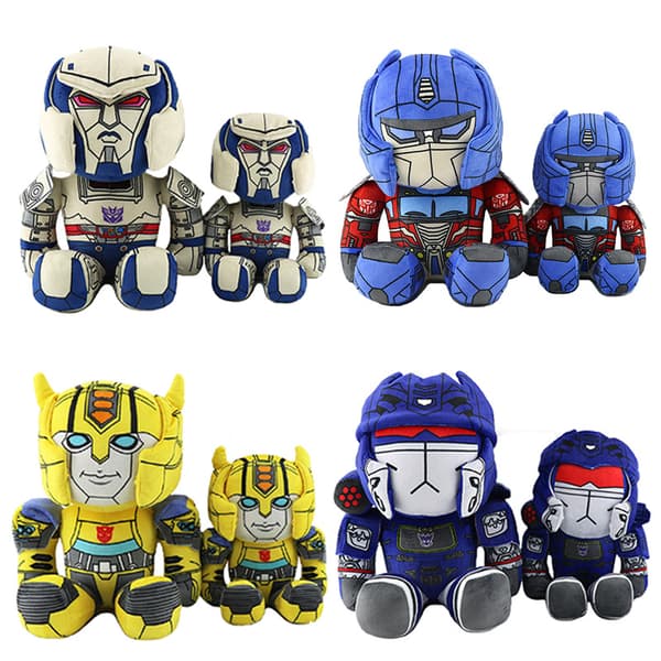 Gos- Nya Transformers Doll Bumblebee Plysch Docka GÃ¥vor Optimus Prime 28CM/350g