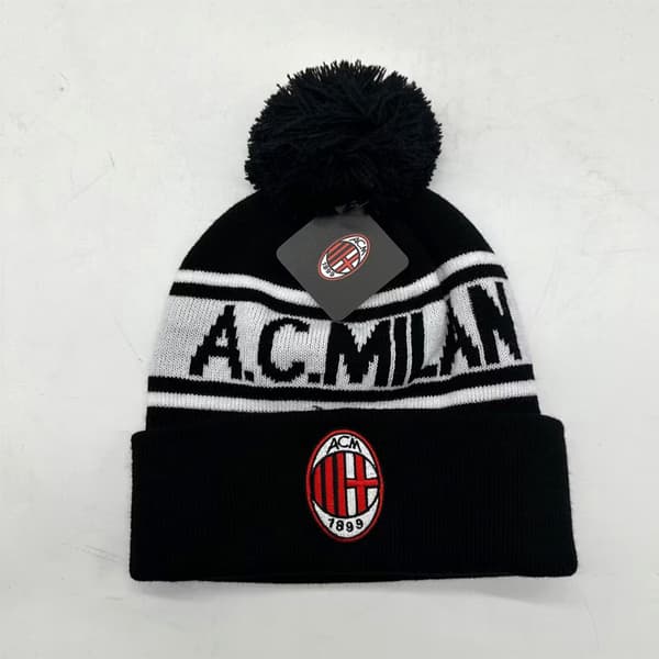 Gos- Fodboldklub strikket hue vinterhue AC Milan