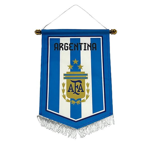 Gos- Fodboldklub dobbeltsidet komposit pentagonal flag Argentina