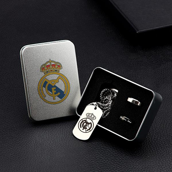 Gos- Fodboldfans leverer souvenir gaveæske Real Madrid