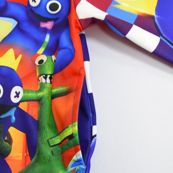 Roblox Rainbow Friends Hoodie med glidelås 2 U 2 140