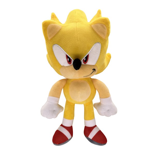 Gos- Ny sonic överljudsmus plyschleksak Tarsnak igelkott figur för barns presenter 30cm yellow super