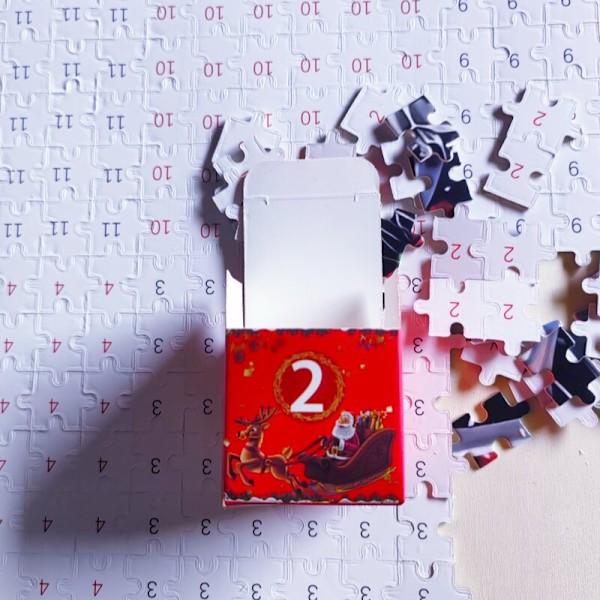 Gos- joulu blind box diy palapeli 1008 palaa palapeli adventtilahja poika tyttö 3