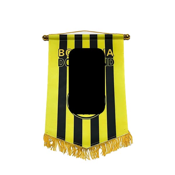Gos- Fodboldklub dobbeltsidet komposit pentagonal flag Dort