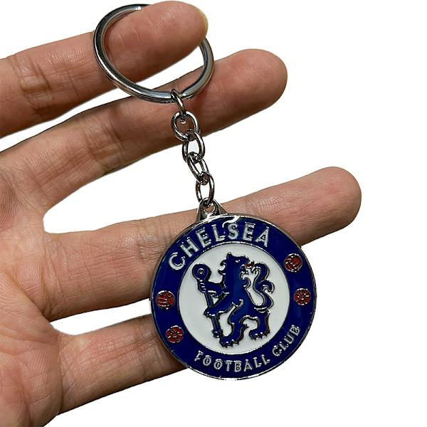 Gos- Fotballag emblem farget legering nøkkelring Chelsea