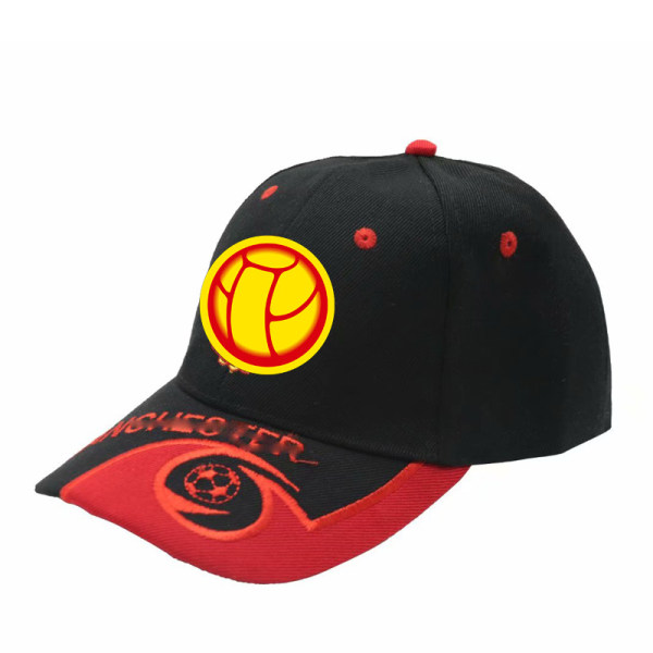 Gos- Sun hats, casual shade, sun protection, outdoor baseball caps, fans, football fans Black United