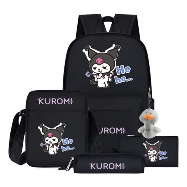 2023 Anime Kuromi, sød K Skole Rygsæk 5 Backpack