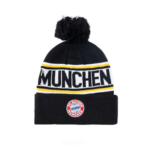 UEFA Champions League fotboll sport stickad mössa för män och kvinnor vinter varm fotboll möss G Bayern Munich