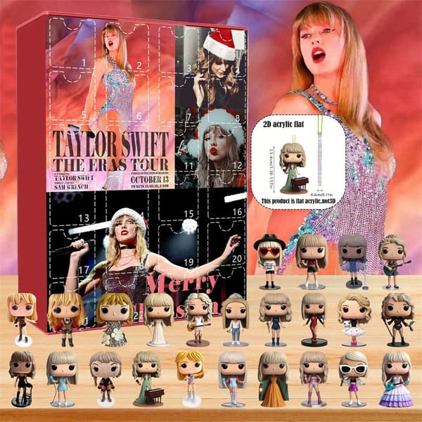 Gos- Julekalender dukke Taylor 24 dager nedtelling fan gave