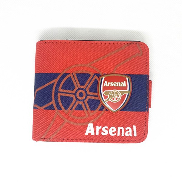 Gos- Canvas soccer fan wallet club emblem boys sports wallet Arsenal