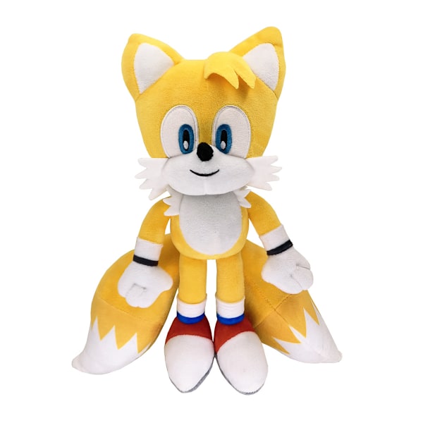 Gos- Ny sonic överljudsmus plyschleksak Tarsnak igelkott figur för barns presenter 30cm yellow tails