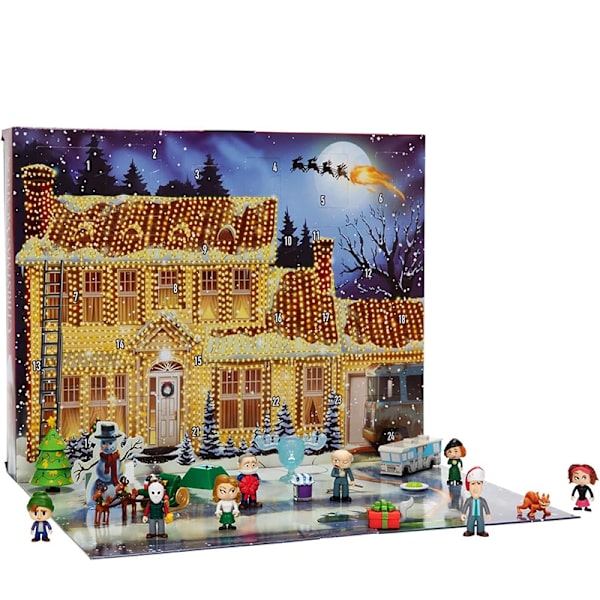 Gos - National Lampoon 2024 adventskalender for julehøytiden, 24 gaver og nedtellingstilbehør