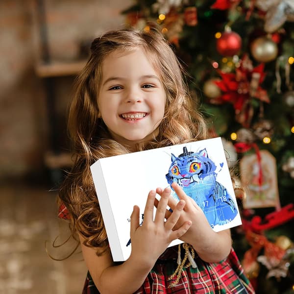 K-pop Demon Hunters Akryl Adventskalender Set - 24 dagar överraskningspresentförpackning för fans och barn D