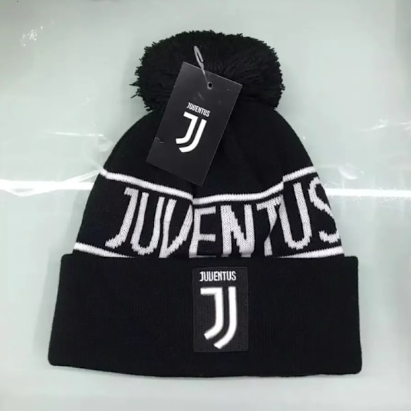 Gos- Vinter kald og varm fotballsupporter strikket brodert lue Juventus