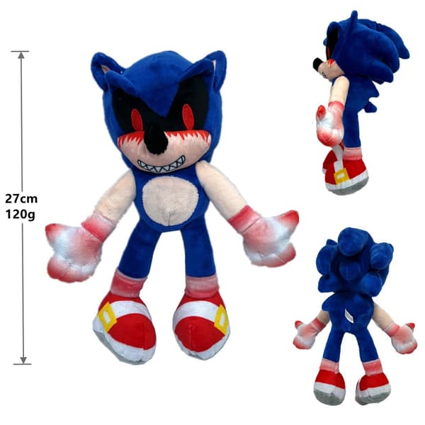 Gos- 2025 Sonic Siili Pehmolelu Hahmo Reppu Vampire Sonic