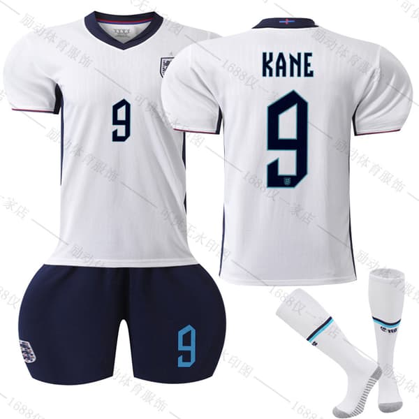 Gos- 2425 Englands hjemmefodboldtrøje 9 KANE XS