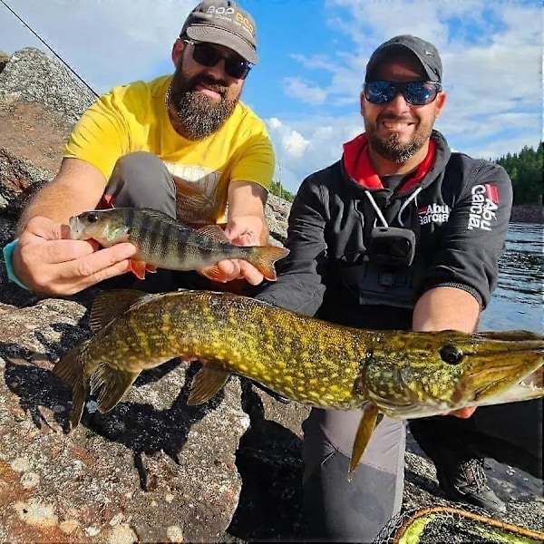 LADVENTLURES 2024, Fiske-Adventskalender, Fiskebete Julgåvor Small Carnivorous
