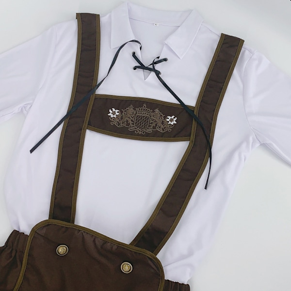 Gos- Tyskland Oktoberfest kostume Mænds voksen scene kostumer M